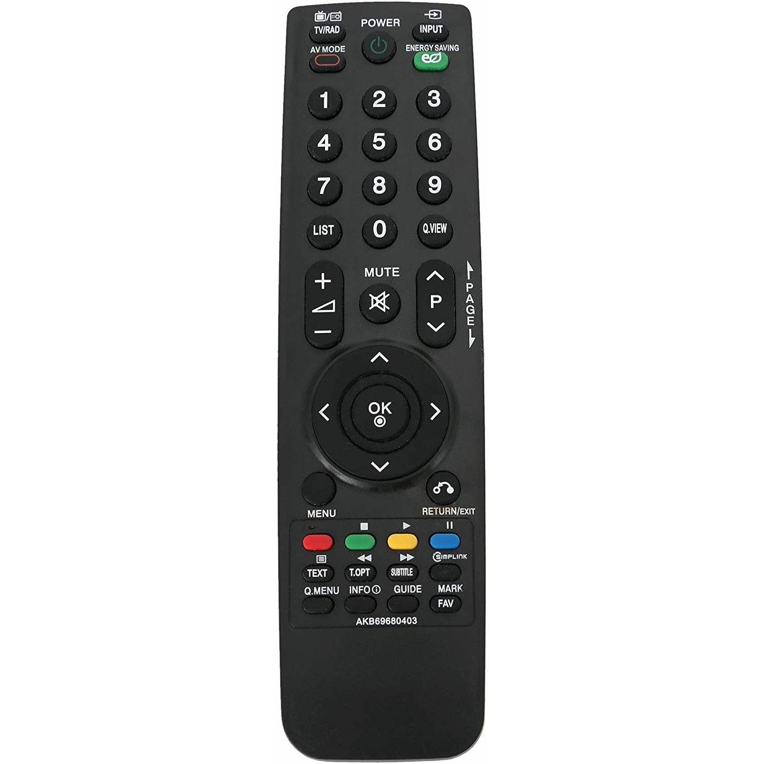 Télécommande ORIGINAL LG AKB69680403 LCD TV LED 47LE7500 50PK590ZE VOIR
